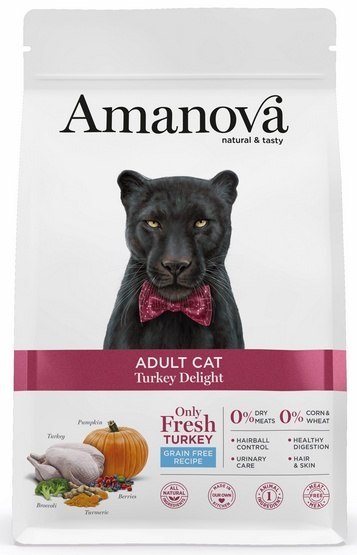 Amanova Kot Adult Turkey Delight 1,5kg Amanova Kot Adult Turkey Delight 1,5kg