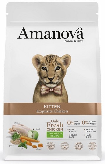 Amanova Kot Kitten Exquisite Chicken 1,5kg Amanova Kot Kitten Exquisite Chicken 1,5kg