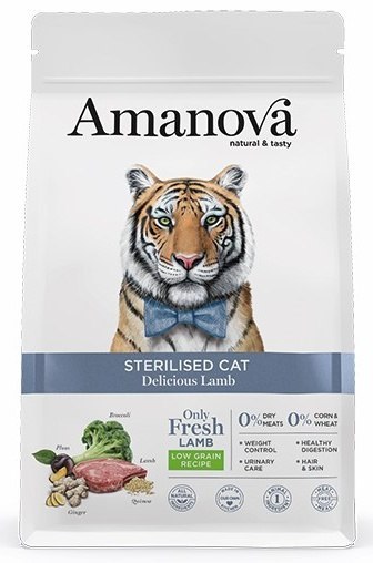 Amanova Kot Sterilised Delicious Lamb 300g Amanova Kot Sterilised Delicious Lamb 300g