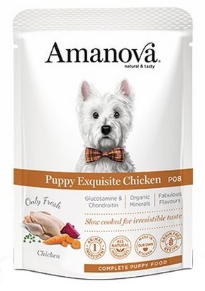 Amanova Puppy Exquisite Chicken saszetka 100g