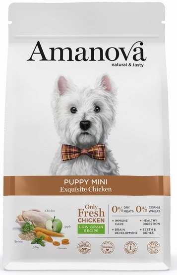 Amanova Puppy Mini Exquisite Chicken 2kg Amanova Puppy Mini Exquisite Chicken 2kg