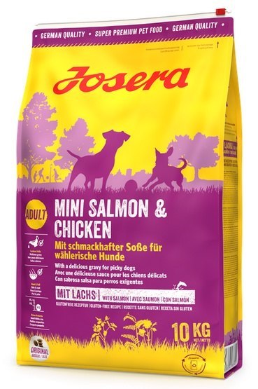 Josera Mini Salmon & Chicken Adult 10kg Josera Mini Salmon & Chicken Adult 10kg