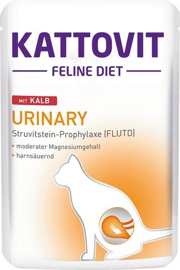 Kattovit Feline Diet Urinary cielęcina saszetka 85g Kattovit Feline Diet Urinary cielęcina saszetka 85g