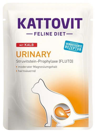 Kattovit Feline Diet Urinary cielęcina saszetka 85g Kattovit Feline Diet Urinary cielęcina saszetka 85g