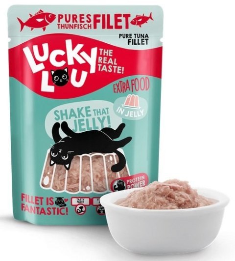 Lucky Lou Extrafood Tuńczyk w galaretce saszetka 70g Lucky Lou Extrafood Tuńczyk w galaretce saszetka 70g