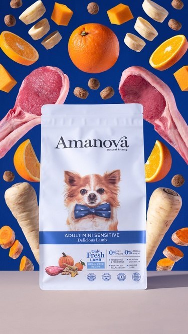 Amanova Adult Mini Sensitive Delicious Lamb 800g Amanova Adult Mini Sensitive Delicious Lamb 800g