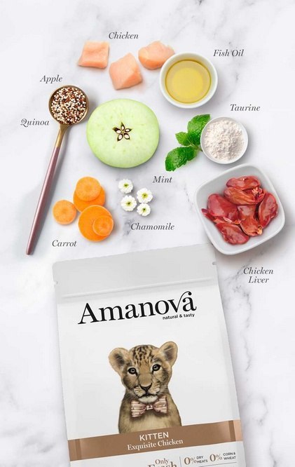 Amanova Kot Kitten Exquisite Chicken 1,5kg