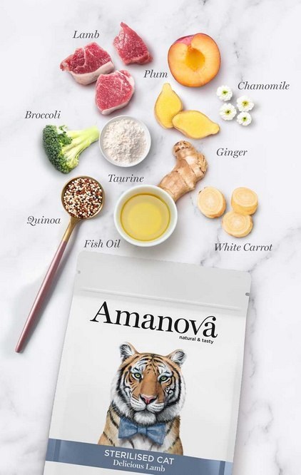 Amanova Kot Sterilised Delicious Lamb 1,5kg