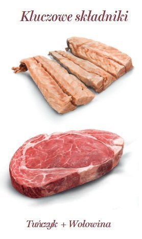 Amanova Kot Tuna & Beef w bulionie puszka 70g