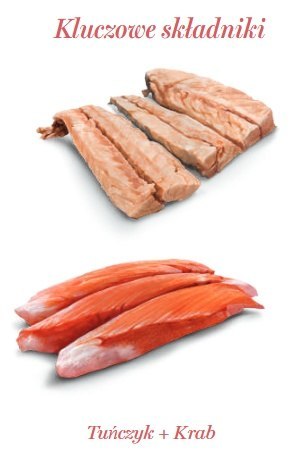 Amanova Kot Tuna & Crab w galaretce puszka 70g Amanova Kot Tuna & Crab w galaretce puszka 70g