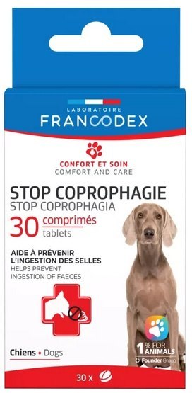 Francodex Stop Koprofagia tabletki dla psa 30szt. Francodex Stop Koprofagia tabletki dla psa 30szt.