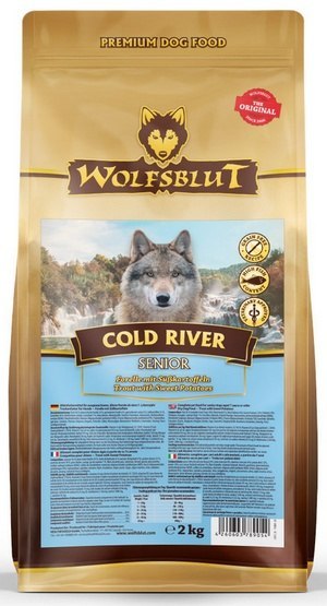 Wolfsblut Dog Cold River Senior - pstrąg i bataty 2kg Wolfsblut Dog Cold River Senior - pstrąg i bataty 2kg