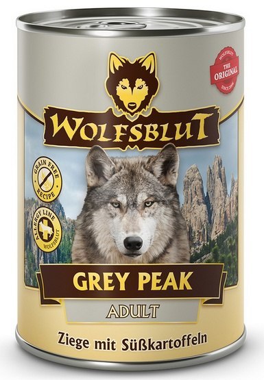 Wolfsblut Dog Grey Peak - koza i bataty puszka 395g Wolfsblut Dog Grey Peak - koza i bataty puszka 395g