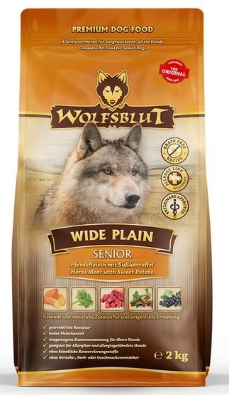 Wolfsblut Dog Wide Plain Senior - konina i bataty 2kg Wolfsblut Dog Wide Plain Senior - konina i bataty 2kg
