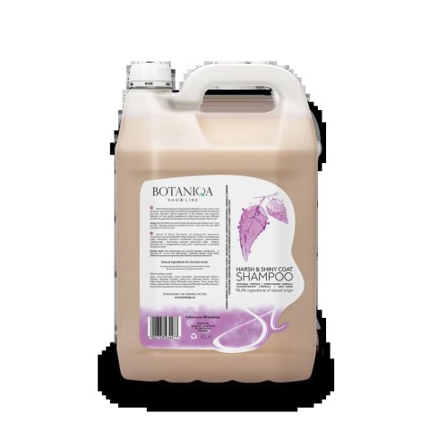 BOTANIQA Harsh & Shiny Coat Shampoo Szampon Dla Psów Szorstkowłosych 4l BOTANIQA Harsh & Shiny Coat Shampoo Szampon Dla Psów Szorstkowłosych 4l