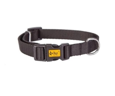 Dingo Obroża Z Taśmy Z Plastikowym Zapięciem Dla Psa Czarna 35cm Dingo Obroża Z Taśmy Z Plastikowym Zapięciem Dla Psa Czarna 35cm