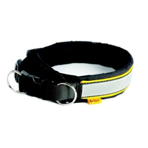 Dingo Reflex Obroża Odblaskowa Dla Psa Czarna 50-56cm Dingo Reflex Obroża Odblaskowa Dla Psa Czarna 50-56cm