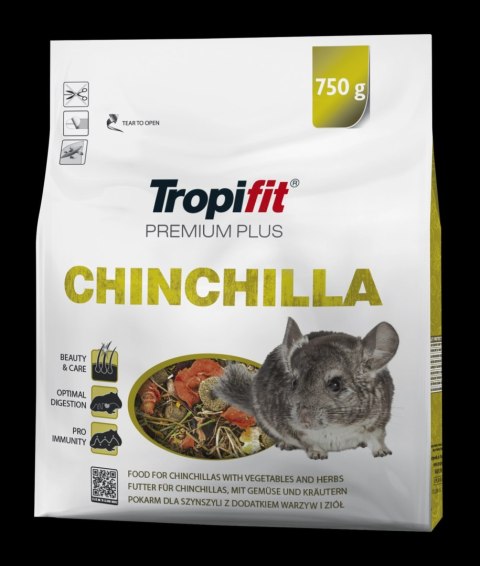 Tropifit Premium Plus Chinchilla 750g